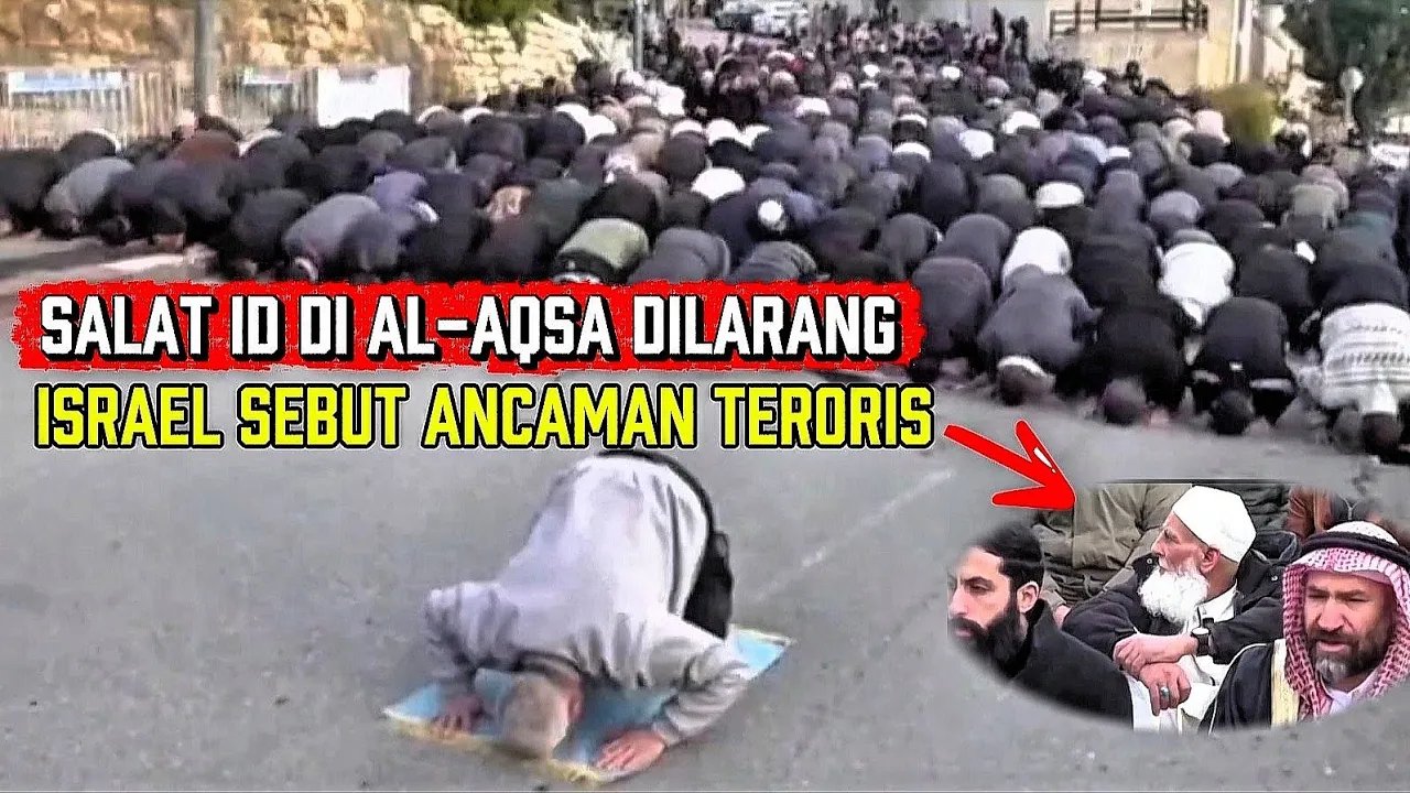 Israel Larang Salat Id di Al-Aqsa dengan Alasan Keamanan