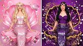 GOOD Mermaid vs BAD Mermaid ✨ Gorgeous Mermaid Makeover