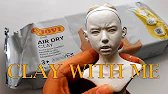 Clay with me❤️Jovi Air Dry Clay review ⭐Cozy vlog☁️