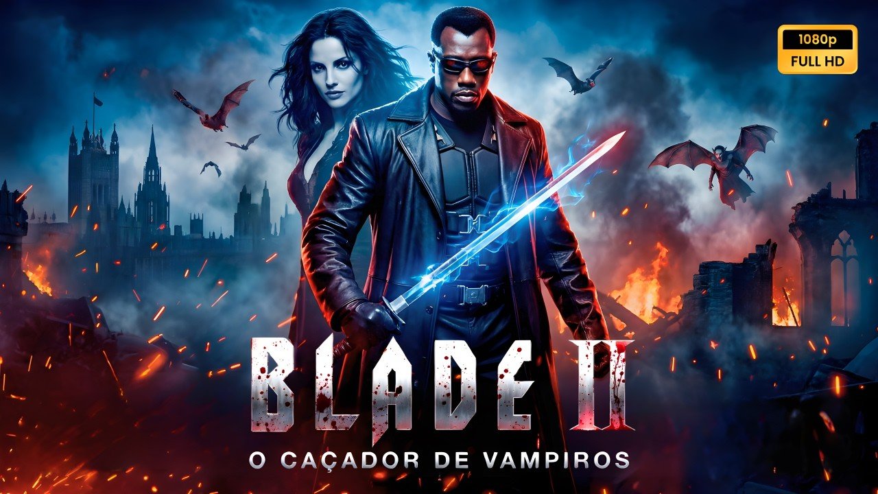 Blade II O Caçador de Vampiros (2002) Filme completo em português Revisão e fatos