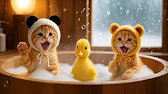🐱 A Tiny Mother Cat Adopts a DUCK FAMILY – A Heartwarming Tale of Unlikely Love 😻🍼 2