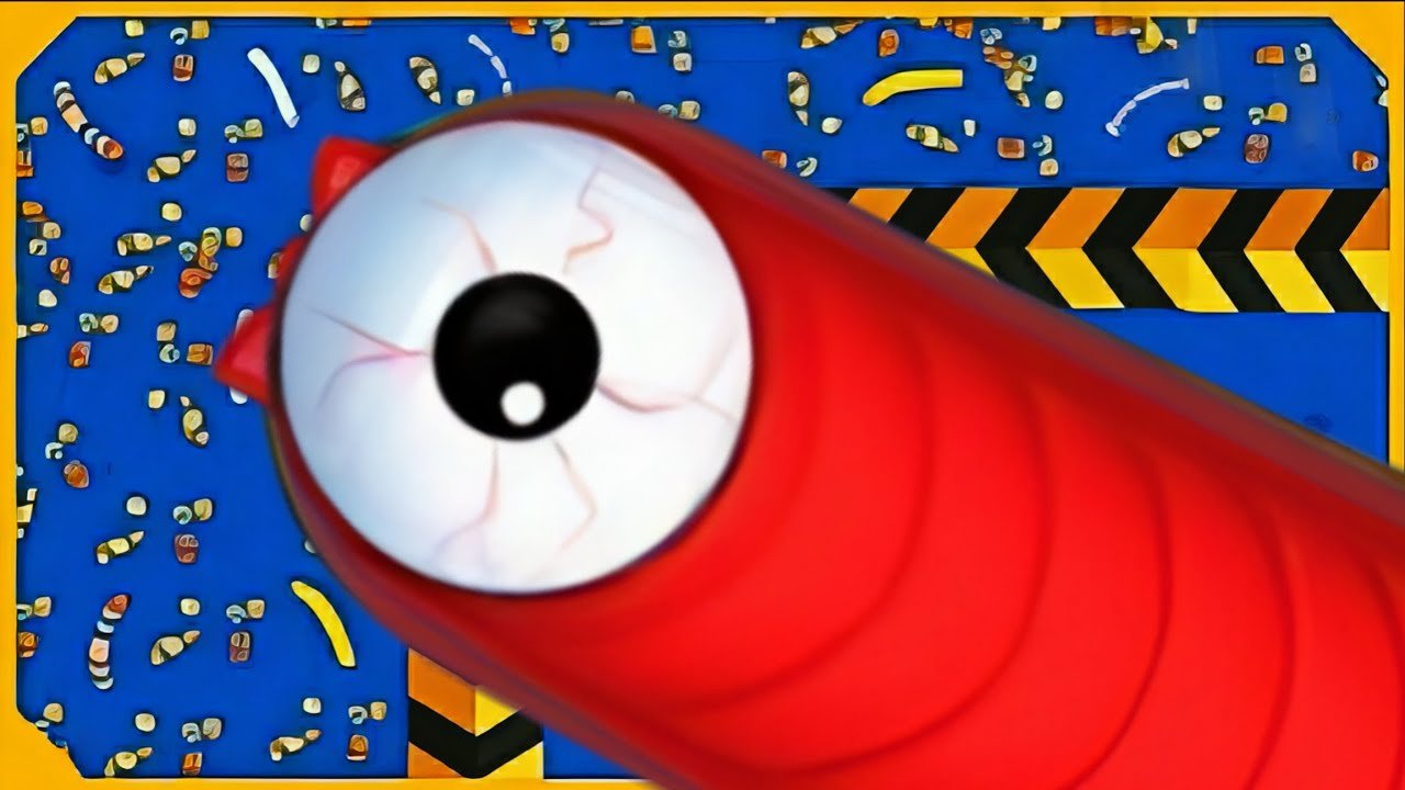 🐍WORMSZONE.IO | Giant Slither Snake Top 01 🏆 | Epic Worms Zone Biggest Snake Gameplay! | Toxic