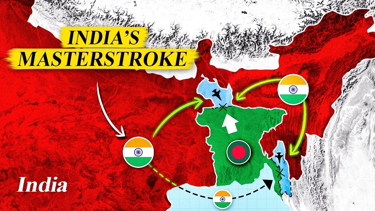 India About To Cut Bangladesh's Chicken Neck