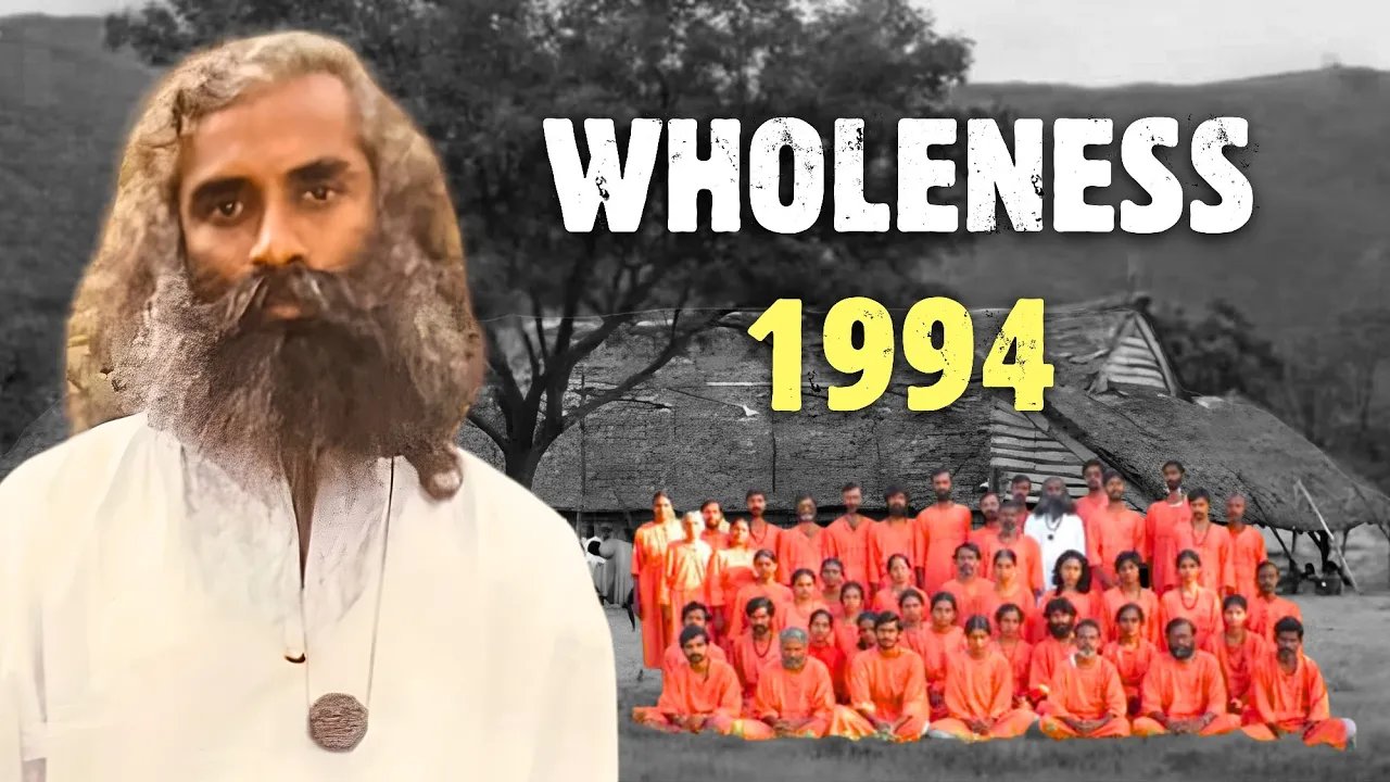 RARE Video l The Birth of Isha l 90 Days Wholeness 1994 l Sadhguru