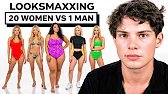 20 WOMEN VS 1 LOOKSMAXXER