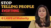 6 Laws of Maturity That NOBODY Teaches You (But Everyone Needs to Hear)