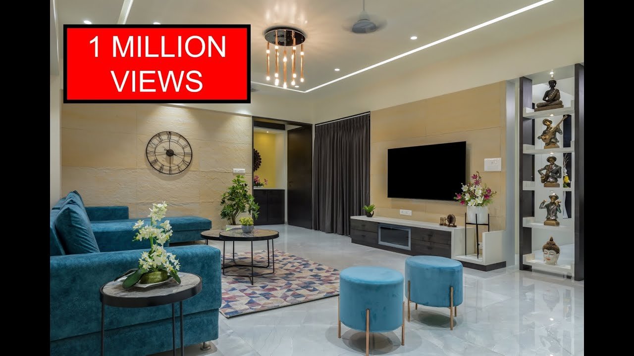 3 BHK Contemporary Interior Design for Mehta ...