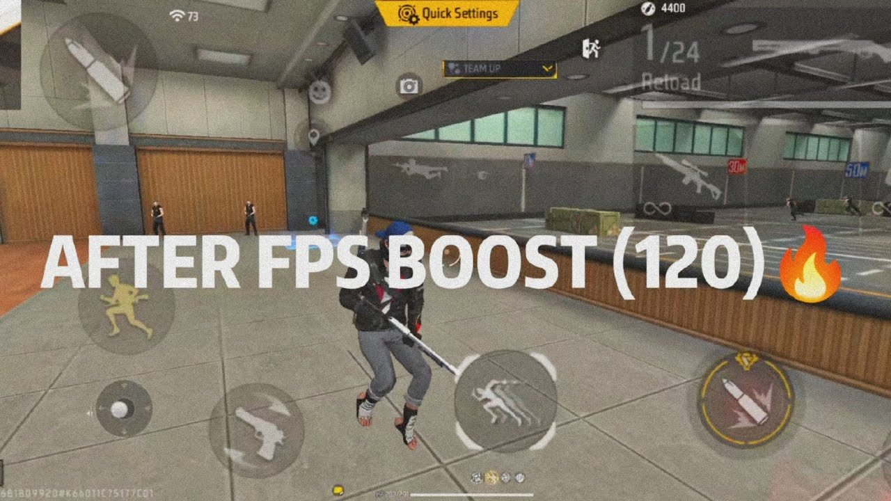 FREE FIRE NEW UPDATE FPS BOOST SETTING ☠️ | 60 FPS TO 120 FPS TRICK 🤯