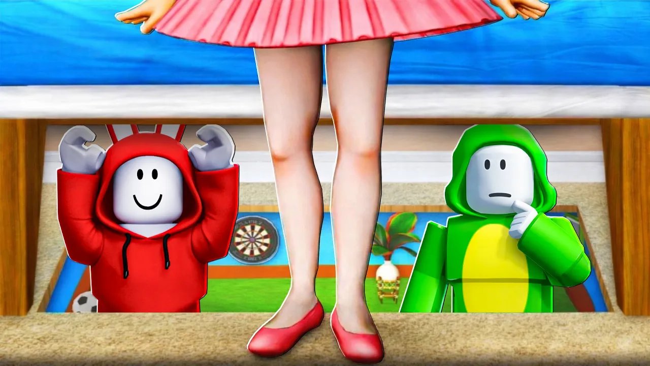 JJ and Mikey HIDE Under Ballerina Cappuccina’s Bed in Roblox! Did She See Them?