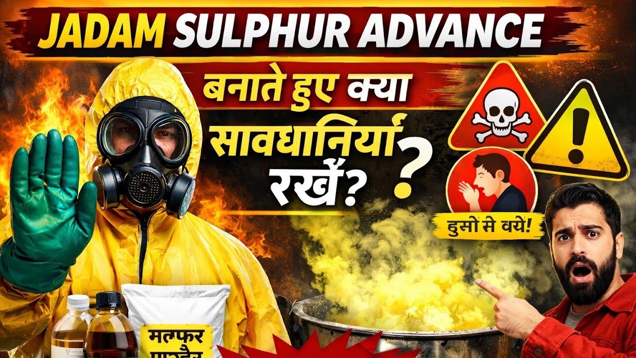 JADAM SULPHUR ADVANCE बनाते समय जानलेवा गलती से बचे#jadam