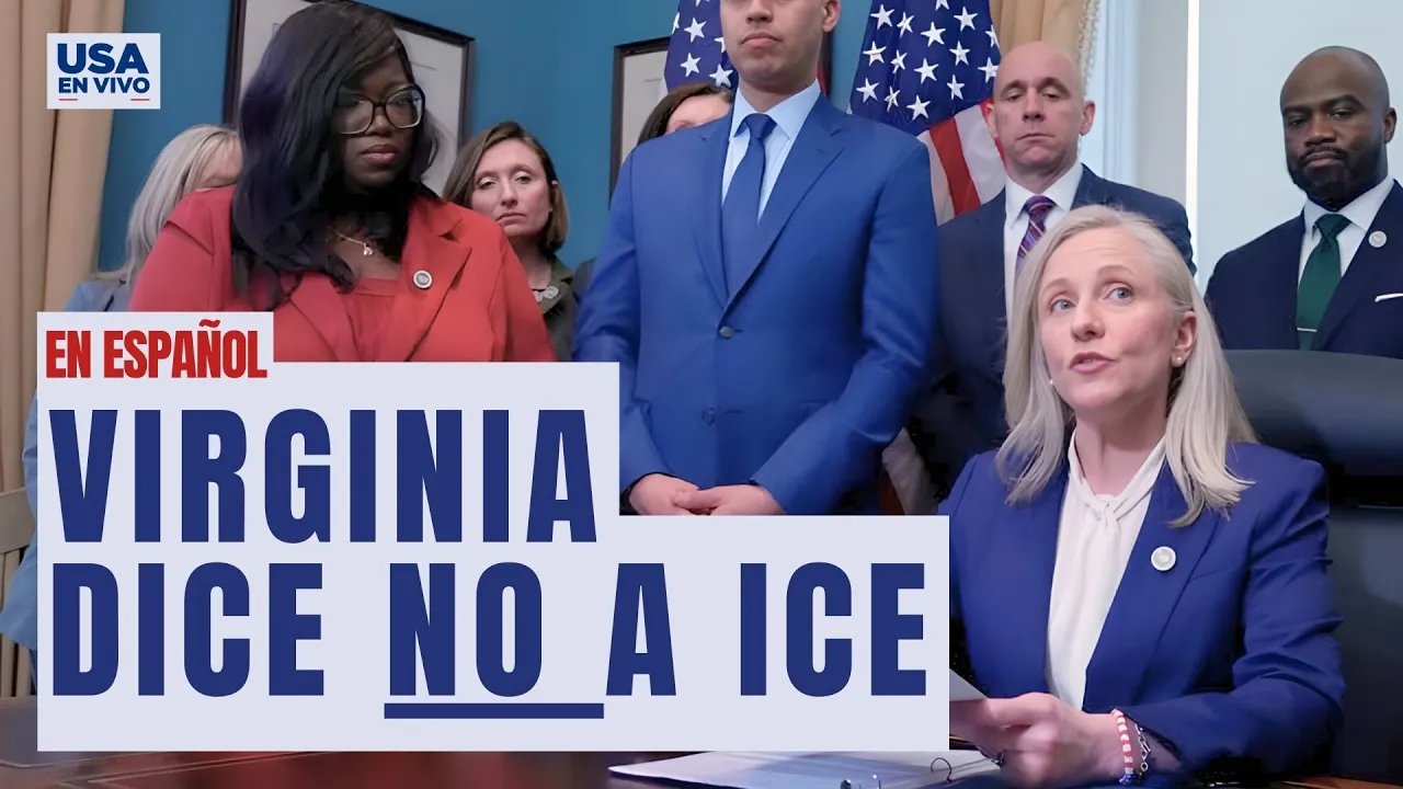 Gobernadora de Virginia revoca cooperación con ICE y anuncia prioridades estatales | USA EN VIVO 🔴