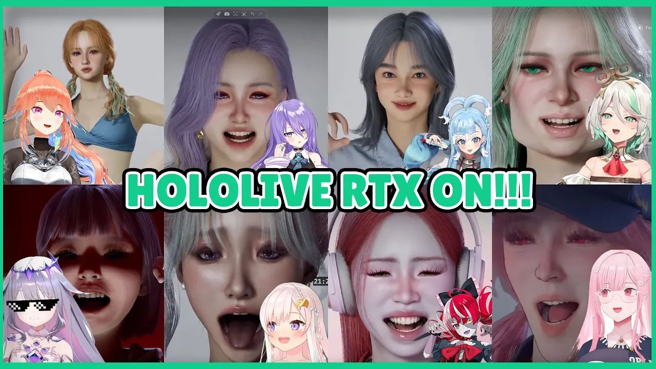 Hololive girls x inZOI compilation (RTX ON!!!)