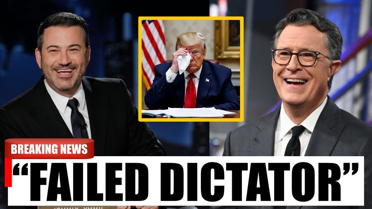 Jimmy Kimmel & Stephen Colbert ROAST Trump Af...