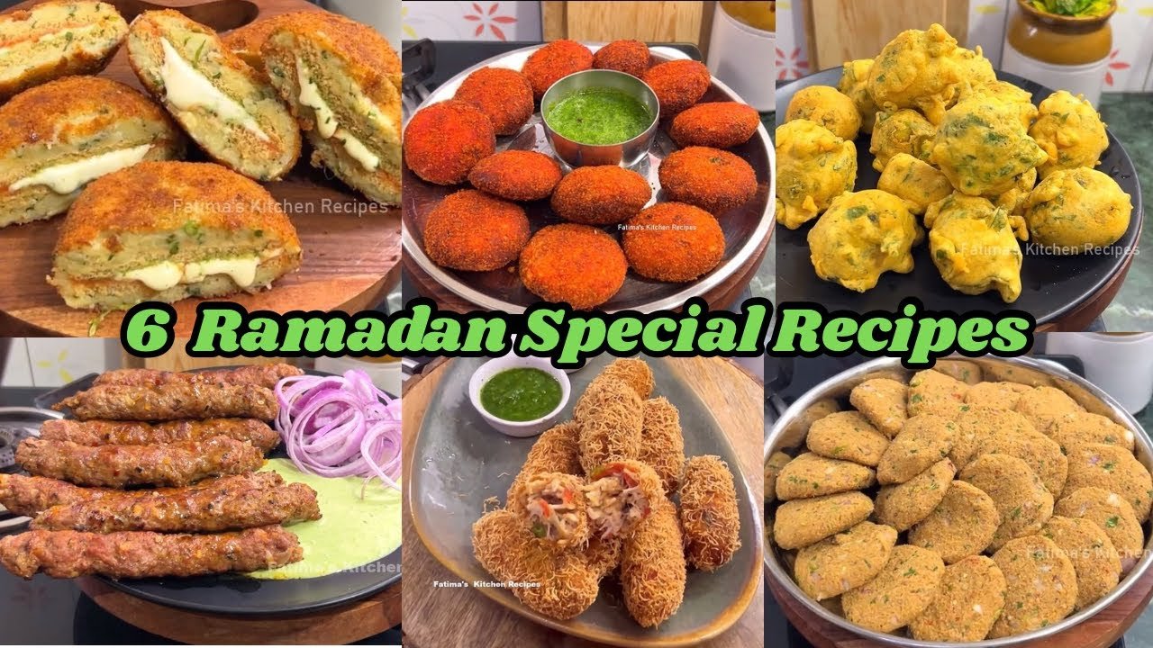 Top 6 Ramamdan Special Recipes By Fatima's Kitchen Recipes | Ramadan 2026 Recipes