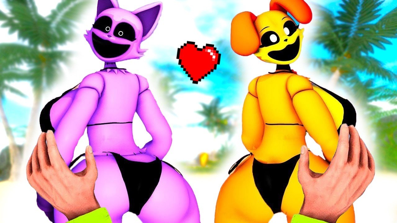 Miss Delight And DogDay Woman Love Story part 5 | SAVE CatNap Woman vs Poppy Playtime CHAPTER 3 Gmod