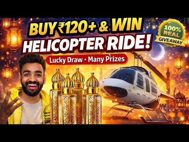 Free helicopter ride