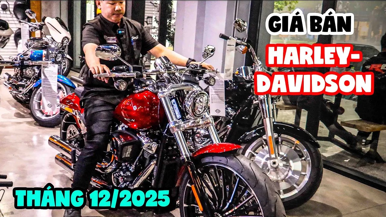 BÁO GIÁ XE HARLEY-DAVIDSON ƯU ĐÃI THÁNG 12/2025 - Ưu đãi Thanh Lý lớn nhất năm