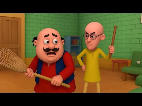patlu ny motto ko kun nikal dia, #horrorstories #bhoot_wala_cartoon muttupatlu cartoon