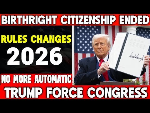 🔥 Breaking News: U.S. Birthright Citizenship 2025 Update – Major Consequences