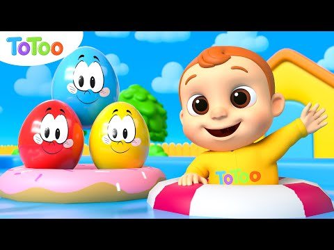Learn Colors and Numbers Songs | Surprise Colorful Eggs | ToToo Nursery Rhymes