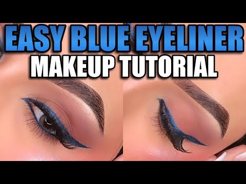 EASY Blue Eyeliner you NEED to try! | Eye Makeup Tutorial