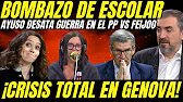 🚨 WARNING! IGNACIO ESCOLAR UNCOVERS AYUSO'S PLAN TO GET RID OF FEIJOO: TOTAL CRISIS IN THE PP