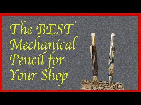 Best Mechanical Shop Pencil EVER...Woodturning with Sam Angelo