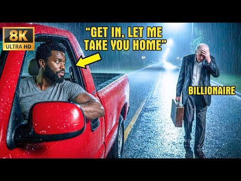 Black Single Dad Helped an old Man walking in the Rain — The Next Day, He Helped Her Save Her Job