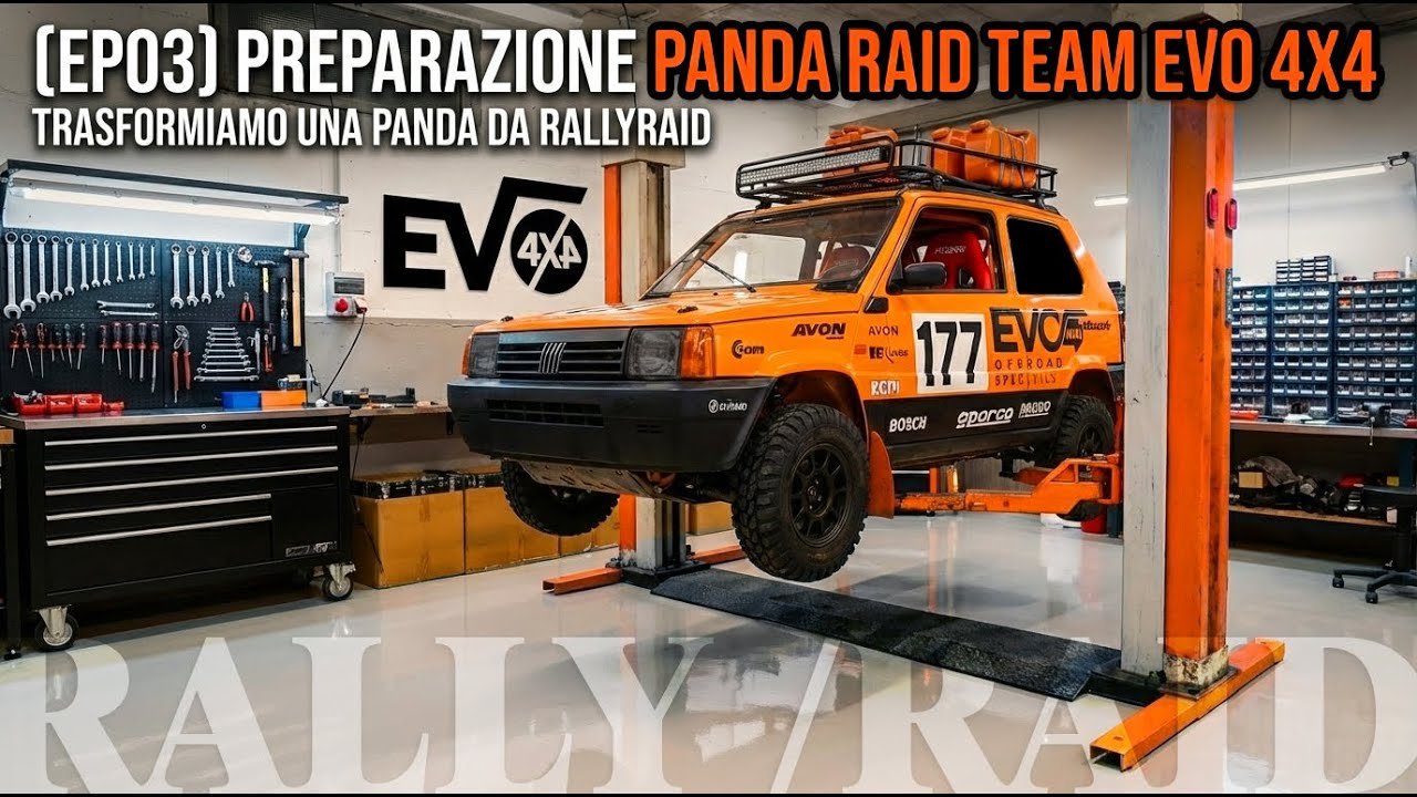 [EP03] Prepariamo una PANDA 4x4 RALLY - Team Evo 4x4