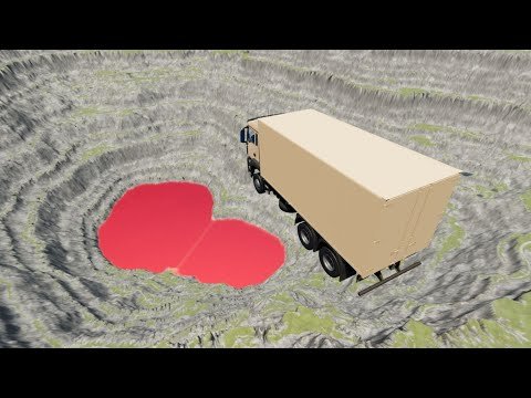 hộp xe tải vs bước nhảy vọt của cái chết Beam...