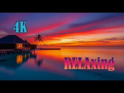 Study Music to Concentrate and Relax. 4K Nature Video