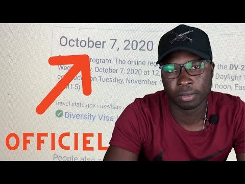 DATE OFFICIELLES DV LOTTERY 2022 CONNUES|FABIO LE SAINT