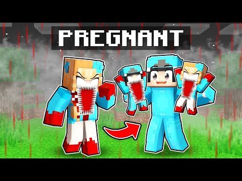 OMZ GIRL is PREGNANT with SCARY TWINS in Mine...