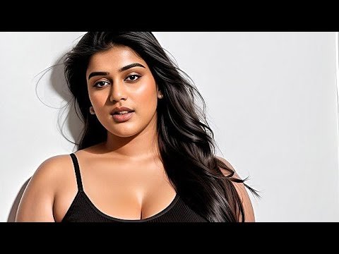 4k Ai Lookbook Model Photoshoot ✅ Plus Size Curvy Model | Crop Top And Skirt Ep - 78