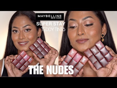 ✨New✨ Maybelline Super Stay Teddy Tints - THE NUDES 🤎