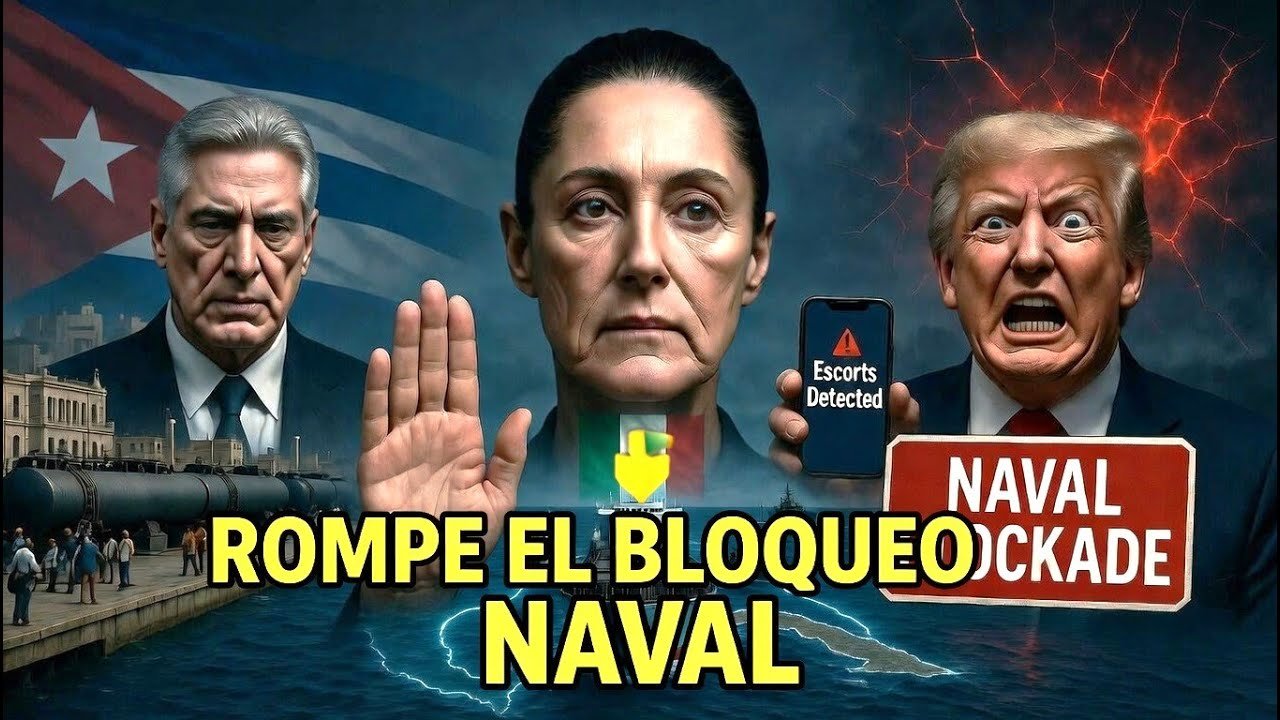 ¡TENSIÓN MÁXIMA! México envía ayuda URGENTE a Cuba y DESAFÍA el duro embargo petrolero de Trump hoy.