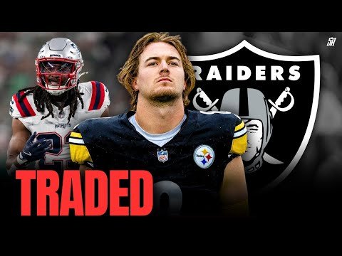 Kenny Pickett TRADED to the Raiders + Kyle Dugger trade for Jakobi Meyers & More!