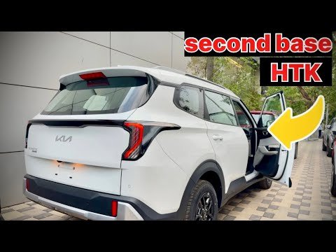 KIA CARENS CLAVIS HTK 2025 👍 | KIA CARENS CLAVIS REVIEW | KIA CARENS CLAVIS HTK SECOND BASE MODEL ❣️