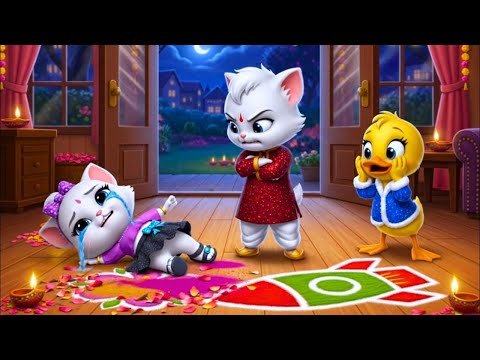 Diwali Ke Din Hua Chiku Ka Accident 😭 chiku enjoy aur sad