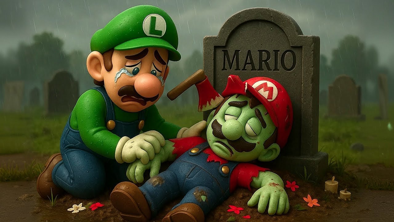 Sudden Death Mario… Rise of Zombie Mario 💀⚠️ Super Mario Odyssey Story