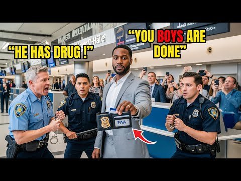 Airport Security Tried to Frame Black Man With Drugs — Then Froze at His FAA Badge