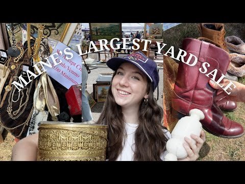 Maine's Largest Yard Sale