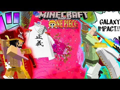 I Survived As Monkey D. Garp For 24 Hours In Minecraft One Piece