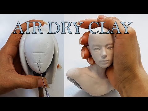 ✦HOW TO SCULPT A FACE✦AIR DRY CLAY CUTIE💔 "SEIJI" ♥‿♥