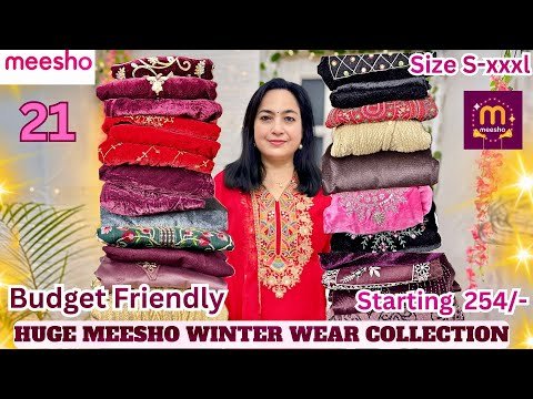 😍Meesho Top 21 winter wear Collection Startin...