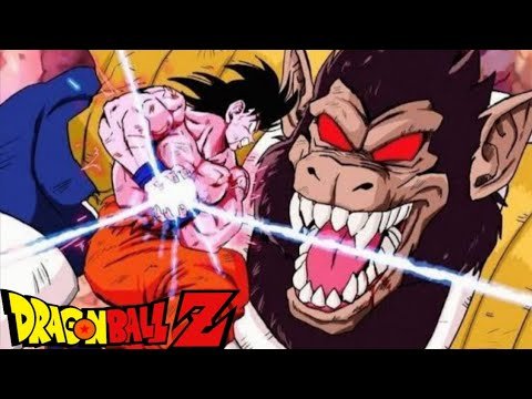 Goku vs vegeta oozaru/Dragon ball Z