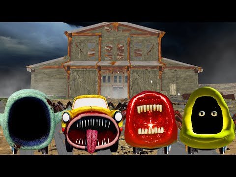 Upgrade Choo Choo Charles vs CAR EATER MONSTER,TRAIN EATER MONSTER,BONETHIEVER MONSTER