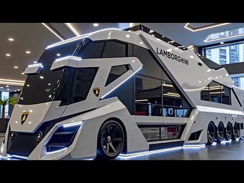 $3 Million Lamborghini Motorhome?! The Future of Luxury Travel JUST Arrived!