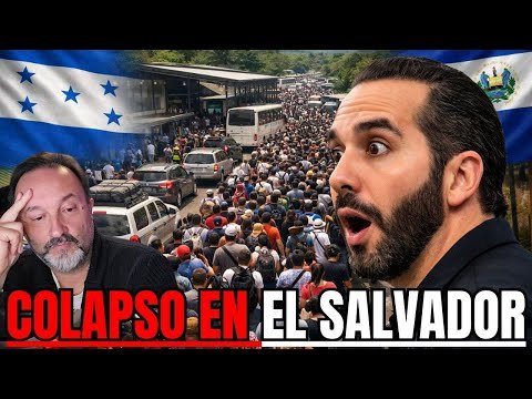 Hondureños lo pasan mal para entrar a El Salv...