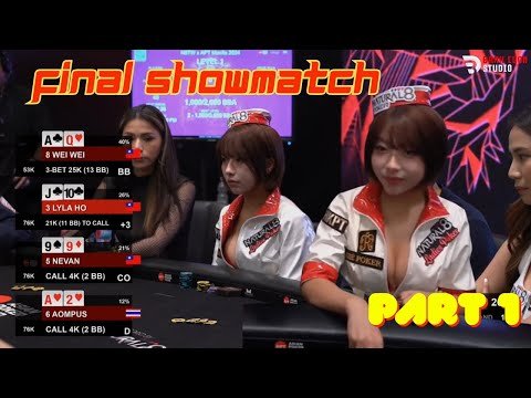Part 1 | Final Showmatch Table Full of Hot Girls | APT MANILA 2025 VIETNAMESE POKER COMMENTARY